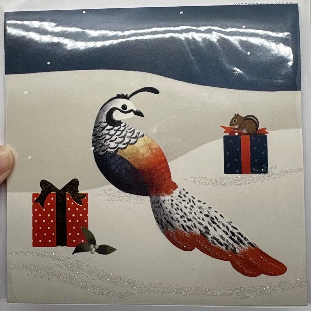 3 Up With Paper Treasures Pop‎ Up Greeting Card Set Christmas Nativity Door Bird